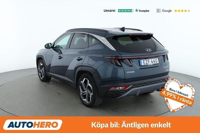 Begagnad Hyundai Tucson Advanced 268 HK (197 kW) 2021 Blå SUV