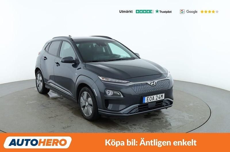 Begagnad Hyundai Kona Premium 152 kW (207 HK) 2019 Grå SUV
