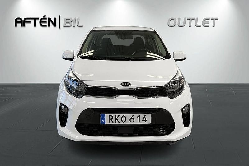 Begagnad Kia Picanto 67 HK (49 kW) 2020 Vit Halvkombi