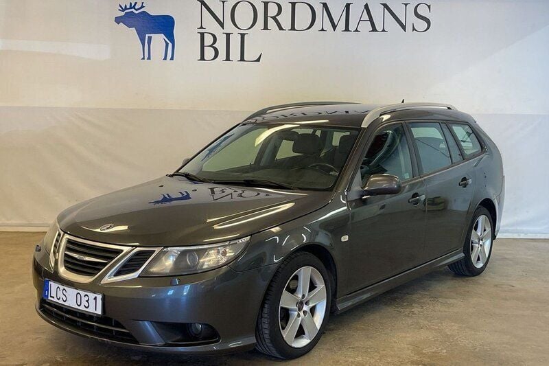 Grå Begagnad 2011 Saab 9-3 Vector Kombi | 55 000 kr (Bra pris) - Bild 1/4