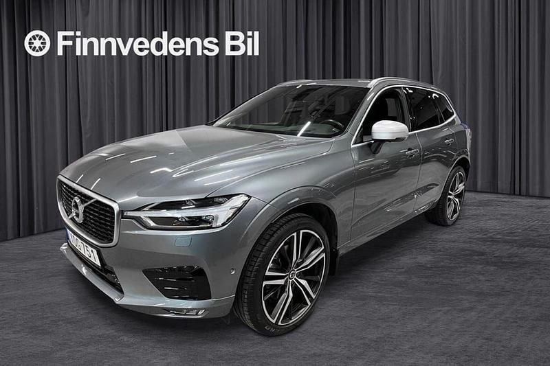 Grå Begagnad 2019 Volvo XC60 R-Design SUV | 384 800 kr (Marknadspris) - Bild 1/4