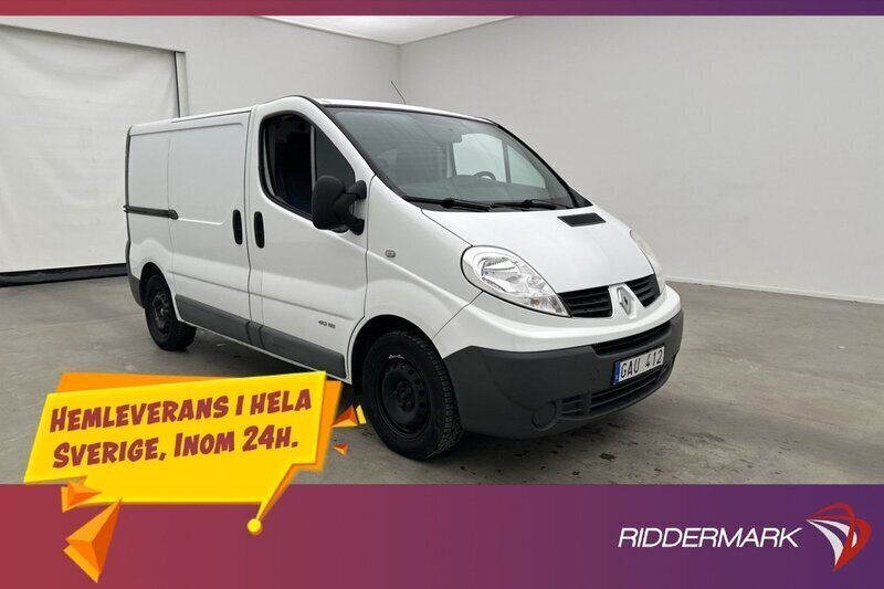 Vit Begagnad 2013 Renault Trafic Van | 99 800 kr (Dyr) - Bild 1/3