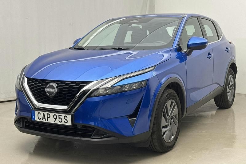 Blå Begagnad 2022 Nissan Qashqai Acenta SUV | 255 000 kr (Marknadspris) - Bild 1/4