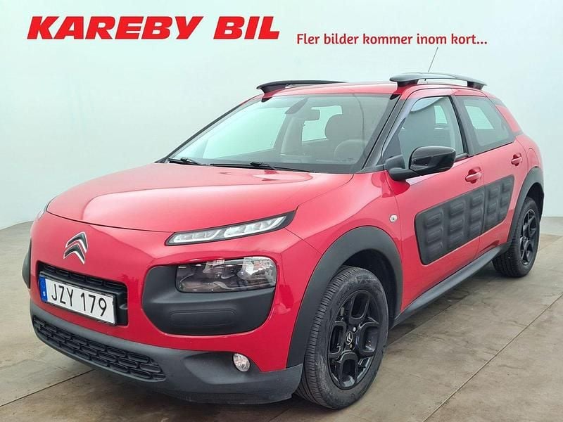 Röd Begagnad 2015 Citroën C4 Cactus PureTech Halvkombi | 79 800 kr (Marknadspris) - Bild 1/1