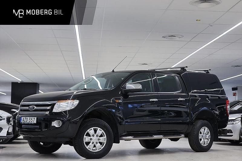 Svart Begagnad 2014 Ford Ranger XLT Pickup | 189 900 kr (Lite dyr) - Bild 1/2