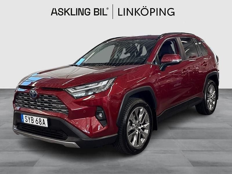 Röd Begagnad 2024 Toyota RAV4 Hybrid Executive SUV | 489 000 kr (Marknadspris) - Bild 1/4
