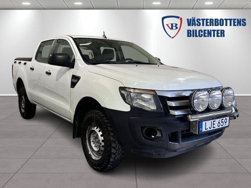 Vit Begagnad 2014 Ford Ranger Pickup | 149 900 kr (Lite dyr) - Bild 1/4