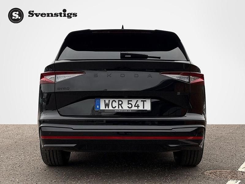 Ny Skoda Enyaq iV RS 185 kW (252 HK) 2026 Svart SUV