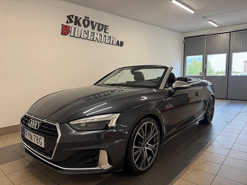 Begagnad Audi A5 Cabriolet 190 HK (139 kW) 2020 Grå Cab