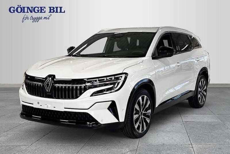 Vit Ny 2024 Renault Espace Techno Minibuss | 449 000 kr (Lite dyr) - Bild 1/4