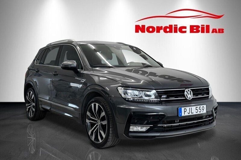 Silver Begagnad 2017 VW Tiguan GT SUV | 199 900 kr (Marknadspris) - Bild 1/4