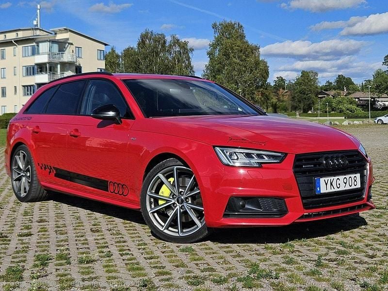 Röd Begagnad 2017 Audi A4 Sport Kombi | 255 000 kr (Marknadspris) - Bild 1/4