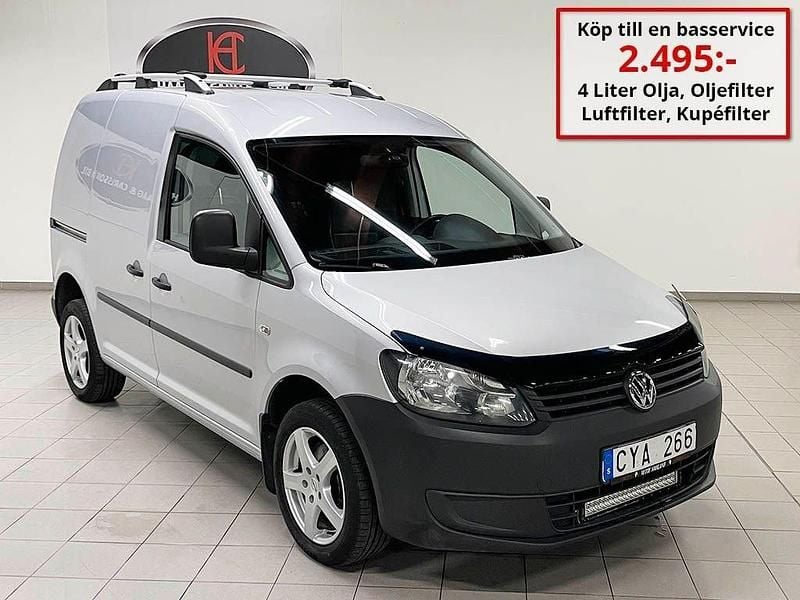 Silver Begagnad 2013 VW Caddy Minibuss | 79 000 kr (Marknadspris) - Bild 1/4