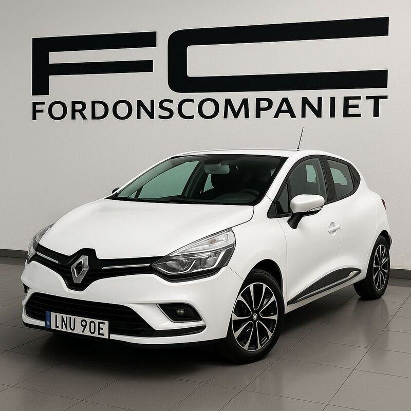 Vit Begagnad 2019 Renault Clio IV Zen Halvkombi | 69 900 kr (Marknadspris) - Bild 1/1