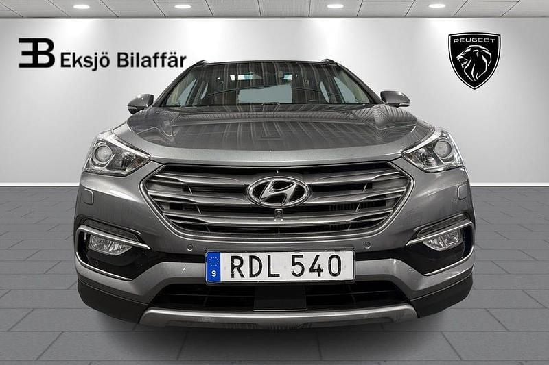 Begagnad Hyundai Santa Fe 200 HK (147 kW) 2017 Silver SUV