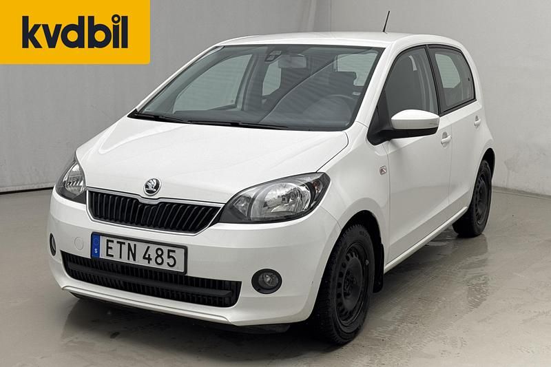 Begagnad Skoda Citigo 60 HK (44 kW) 2015 Vit Halvkombi