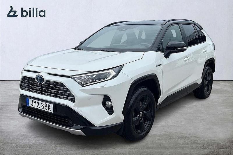 Vit Begagnad 2020 Toyota RAV4 Hybrid Style SUV | 359 900 kr (Lite dyr) - Bild 1/4