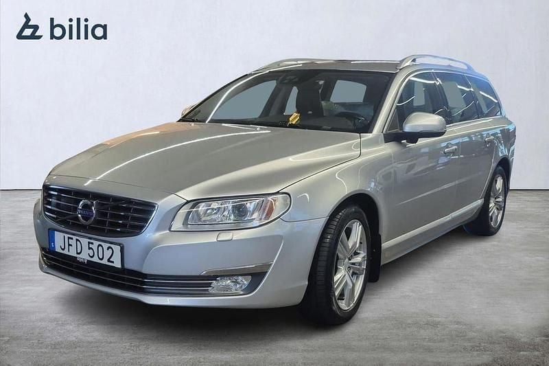 Silver Begagnad 2014 Volvo V70 Business Edition Kombi | 145 000 kr (Marknadspris) - Bild 1/3