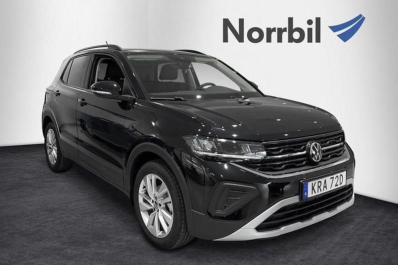 Svart Begagnad 2024 VW T-Cross Life SUV | 274 900 kr (Lite dyr) - Bild 1/4