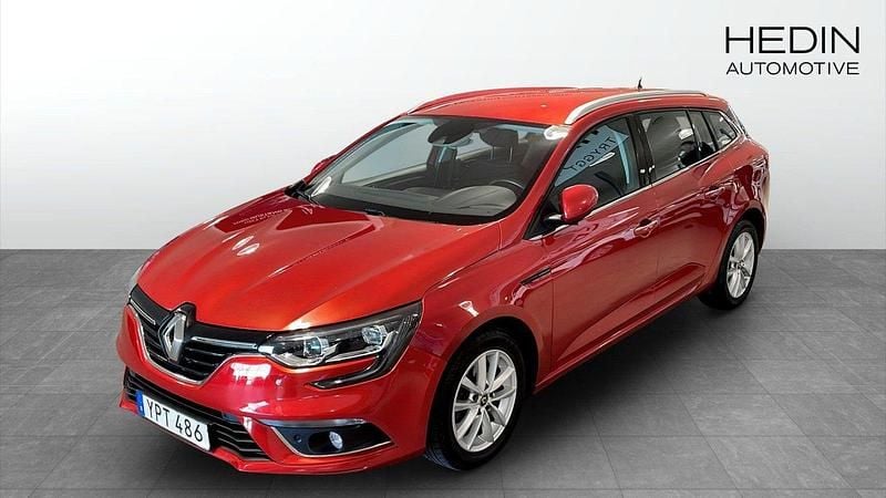 Röd (red) Begagnad 2018 Renault Mégane GrandTour Kombi | 139 900 kr (Marknadspris) - Bild 1/4