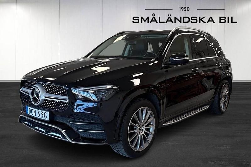 Svart Begagnad 2022 Mercedes GLE350 AMG line SUV | 689 000 kr (Lite dyr) - Bild 1/4