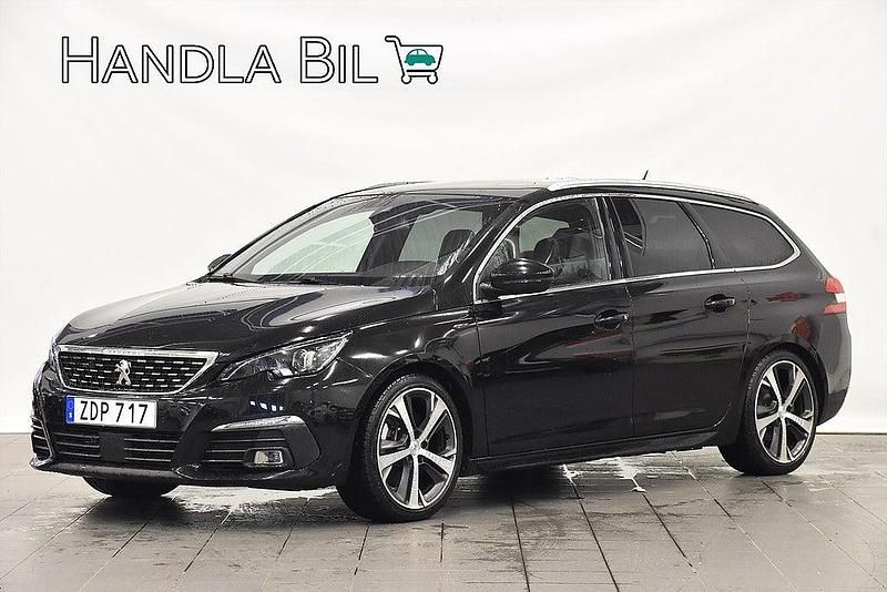 Svart Begagnad 2017 Peugeot 308 GT-line Halvkombi | 194 700 kr (Dyr) - Bild 1/1
