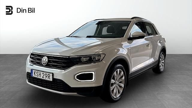 Vit Begagnad 2019 VW T-Roc Style SUV | 199 000 kr (Superpris) - Bild 1/4