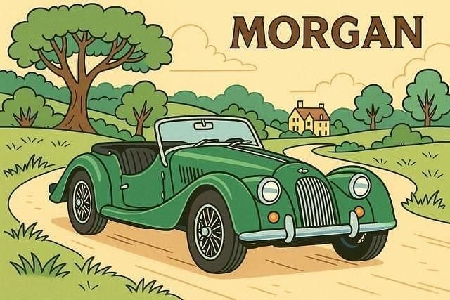 Svart Begagnad 2012 Morgan 3 Wheeler Cab | 489 000 kr - Bild 1/1