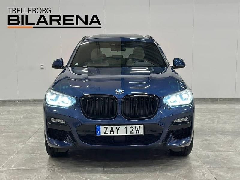 Begagnad BMW X3 M Sport 265 HK (194 kW) 2019 Blå SUV