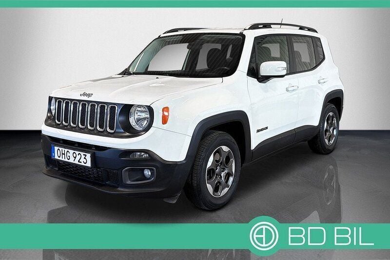 Vit Begagnad 2016 Jeep Renegade Longitude SUV | 166 900 kr (Marknadspris) - Bild 1/3