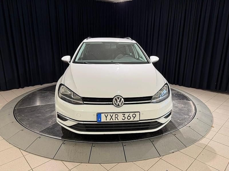 Begagnad VW Golf VII 110 HK (80 kW) 2017 Vit Kombi