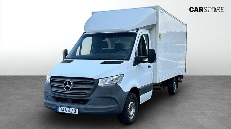 Vit Begagnad 2019 Mercedes Sprinter Van | 419 900 kr (Marknadspris) - Bild 1/4