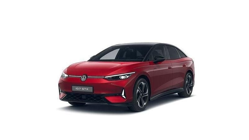 Röd Ny 2025 VW ID.7 GTX Sedan | 695 000 kr (Marknadspris) - Bild 1/4