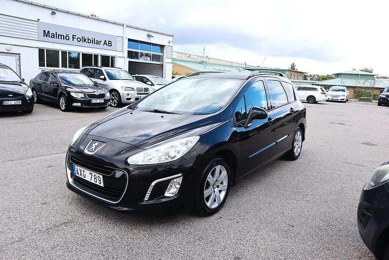 Svart Begagnad 2011 Peugeot 308 Kombi | 49 900 kr (Bra pris) - Bild 1/4