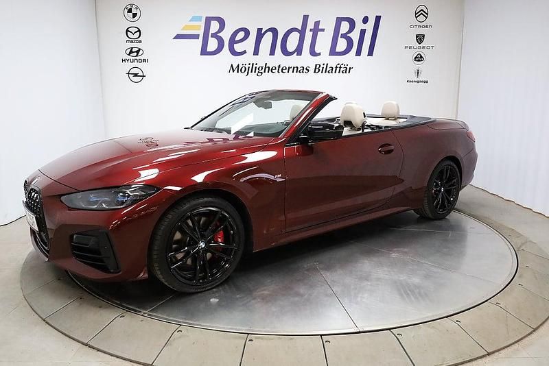 Begagnad BMW M440 M Sport 374 HK (275 kW) 2022 Aventurinröd metallic Sedan