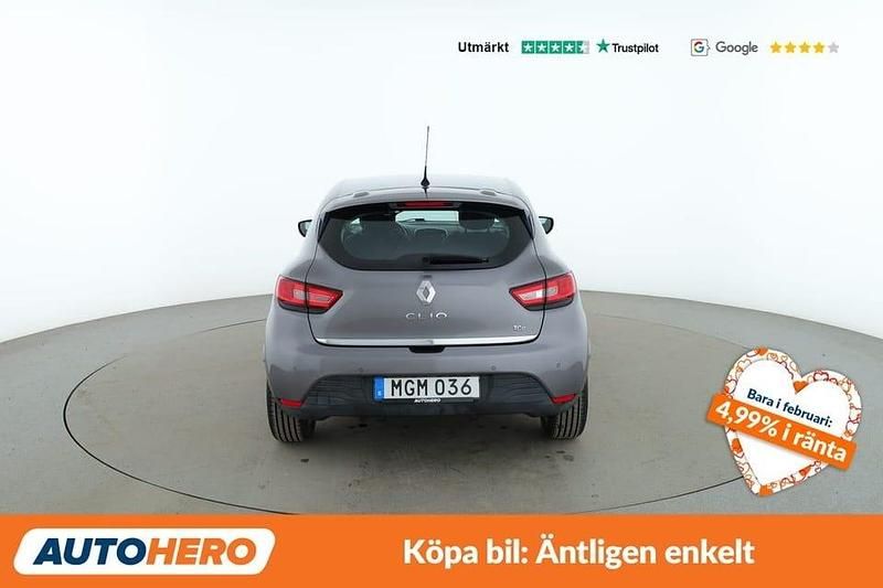 Begagnad Renault Clio IV 91 HK (66 kW) 2015 Grå Halvkombi