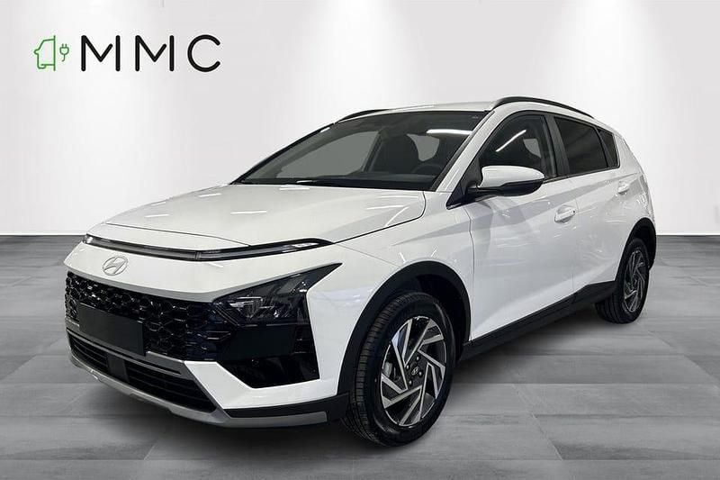 Atlas white Ny 2025 Hyundai Bayon Advanced SUV | 239 000 kr (Marknadspris) - Bild 1/4