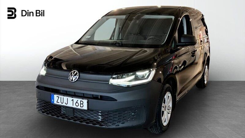 Svart Ny 2025 VW Caddy Maxi Minibuss | 405 080 kr (Superpris) - Bild 1/4