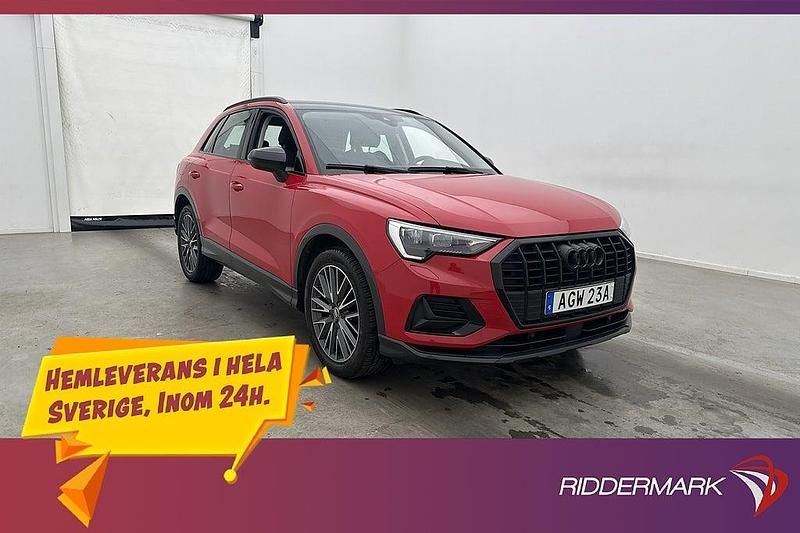 Röd Begagnad 2019 Audi Q3 Proline SUV | 268 900 kr (Lite dyr) - Bild 1/3