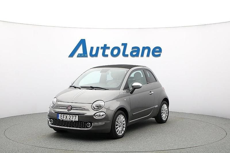 Begagnad Fiat 500C Lounge 71 HK (52 kW) 2022 Grå Cab
