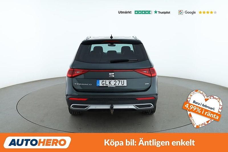 Begagnad Seat Tarraco 4Drive 192 HK (141 kW) 2018 Mörkgrön SUV