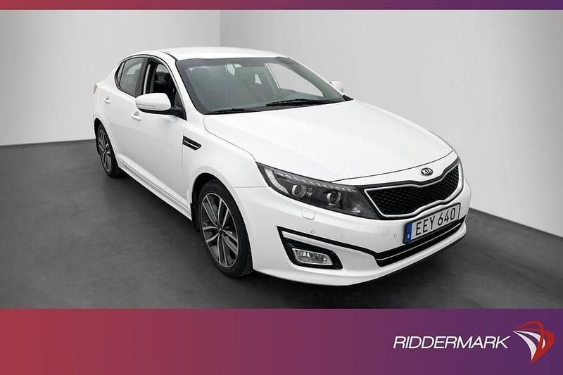 Vit Begagnad 2014 Kia Optima Sedan | 98 900 kr (Bra pris) - Bild 1/3