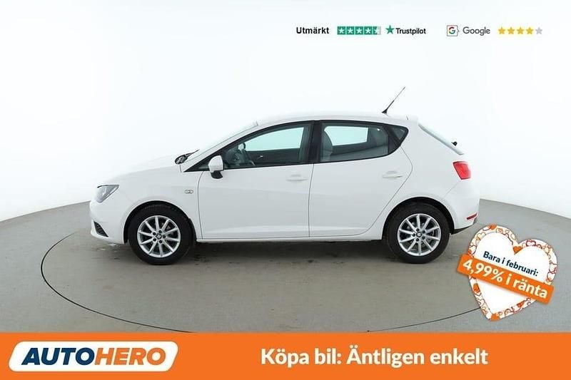 Begagnad Seat Ibiza Style 91 HK (66 kW) 2017 Vit Halvkombi