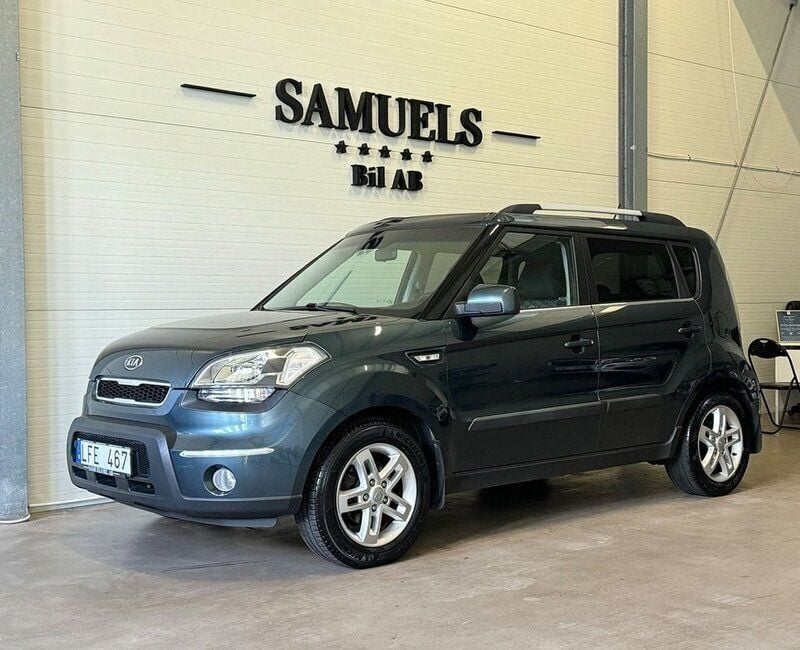 Ljusblå Begagnad 2010 Kia Soul SUV | 54 900 kr (Marknadspris) - Bild 1/4