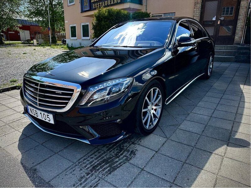 Svart Begagnad 2015 Mercedes S63 AMG AMG Sedan | 649 000 kr - Bild 1/4