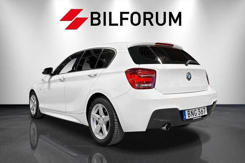 Begagnad BMW 116 M Sport 136 HK (100 kW) 2014 Vit Halvkombi
