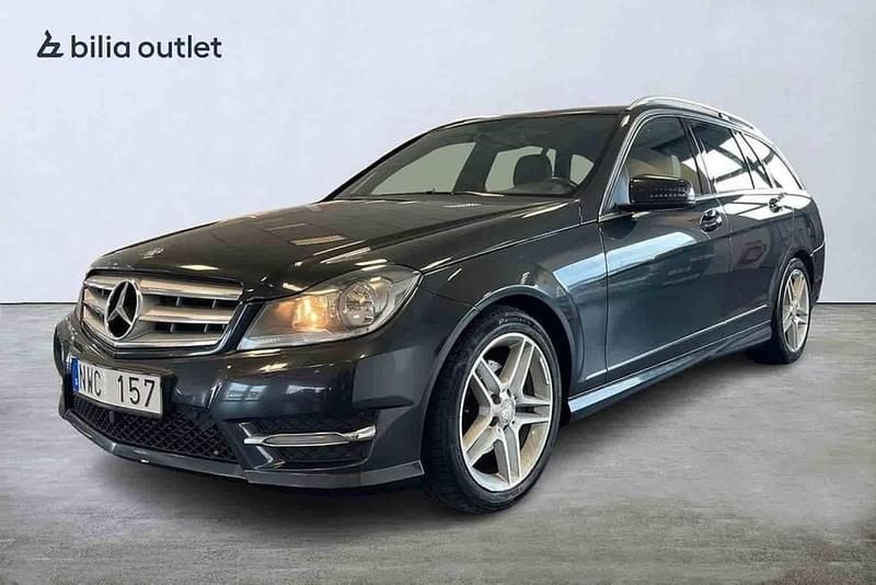 Svart Begagnad 2013 Mercedes C220 Kombi | 129 900 kr - Bild 1/1