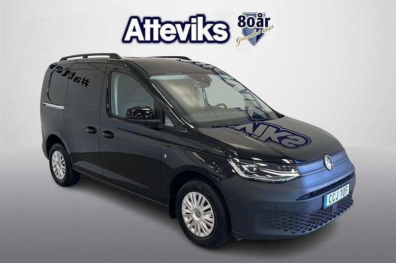Svart Ny 2025 VW Caddy Minibuss | 360 375 kr (Dyr) - Bild 1/4
