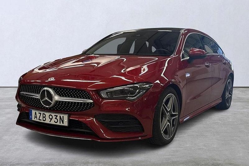 Röd Begagnad 2020 Mercedes CLA200 Shooting Brake AMG Kombi | 279 900 kr (Marknadspris) - Bild 1/4