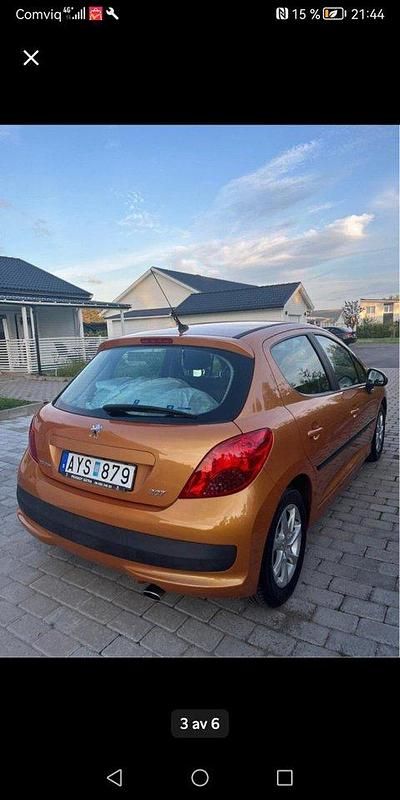 Begagnad Peugeot 207 Sport 109 HK (80 kW) 2007 Röd Halvkombi